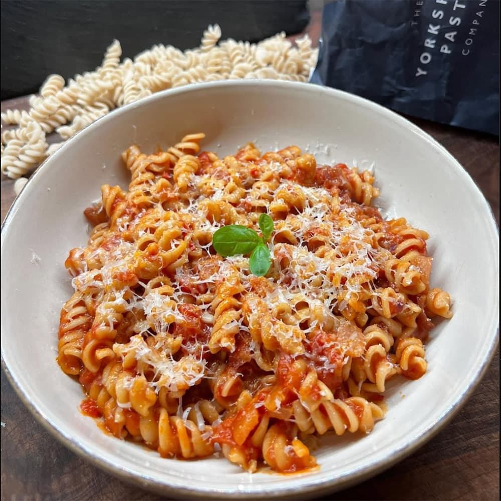 Pasta matricciana con guanchale