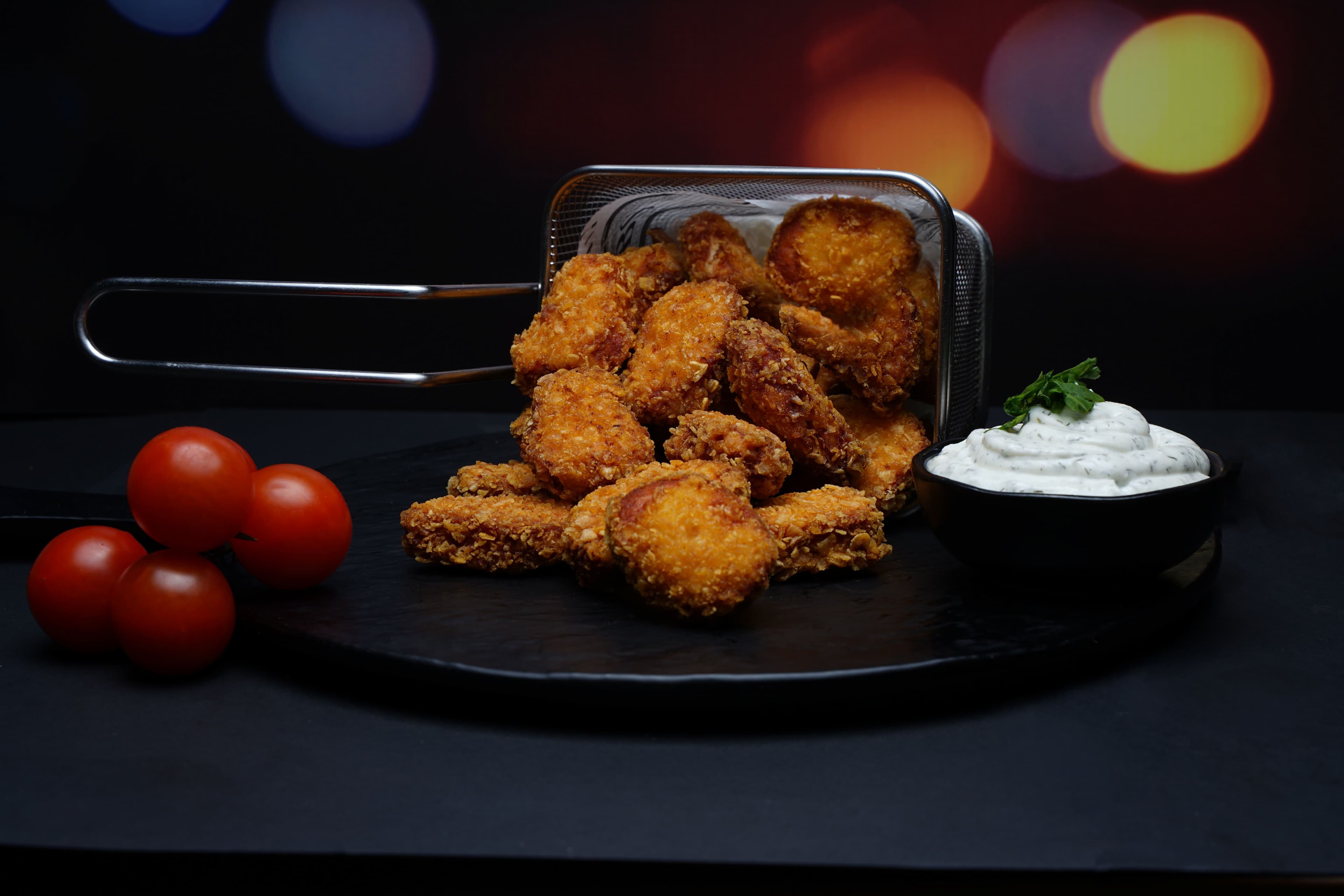 Nuggets de pollo caseros